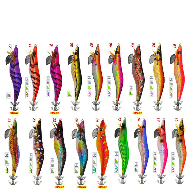 Owner 51882 DRAW SQUID ED-3,5 12CM Kalamar